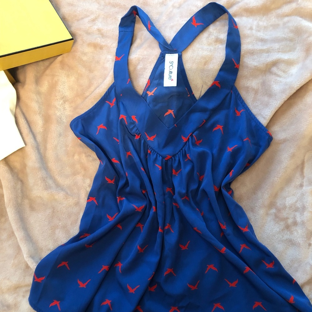 5th Culture halter blouse